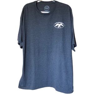 Duck Commander Dark Gray Charcoal Logo Tee 2X Large